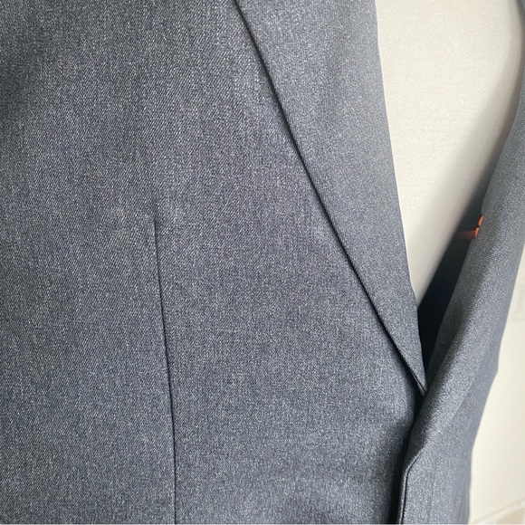 NWOT NEW Bluffworks Men's Gotham Gray Classic Fit Gramercy Blazer Size 44R - Picture 11 of 16